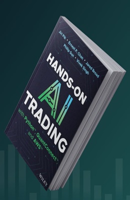 Couverture du livre Hands-On AI Trading with Python, QuantConnect, and AWS